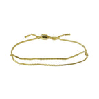 Personalized Gold-Plated Name Bracelet Custom Letter Adjustable Bracelet for Women