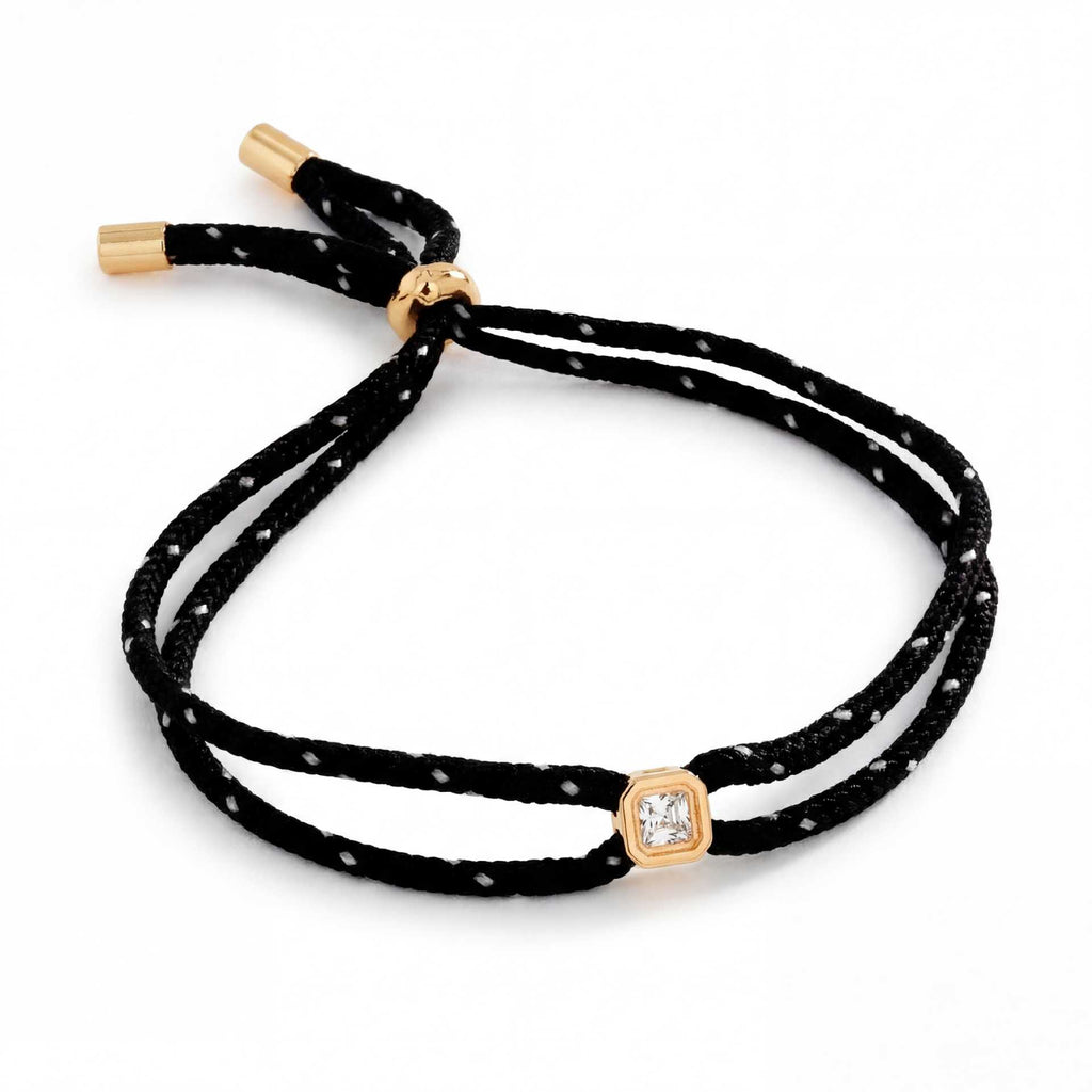 Multi Color Handmade Rope Style Gold CZ Fabric Bracelet For Women Bulk
