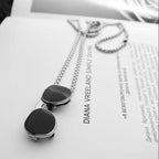 Sunglasses Black Silver Necklace Pendant Chain For Men Bulk
