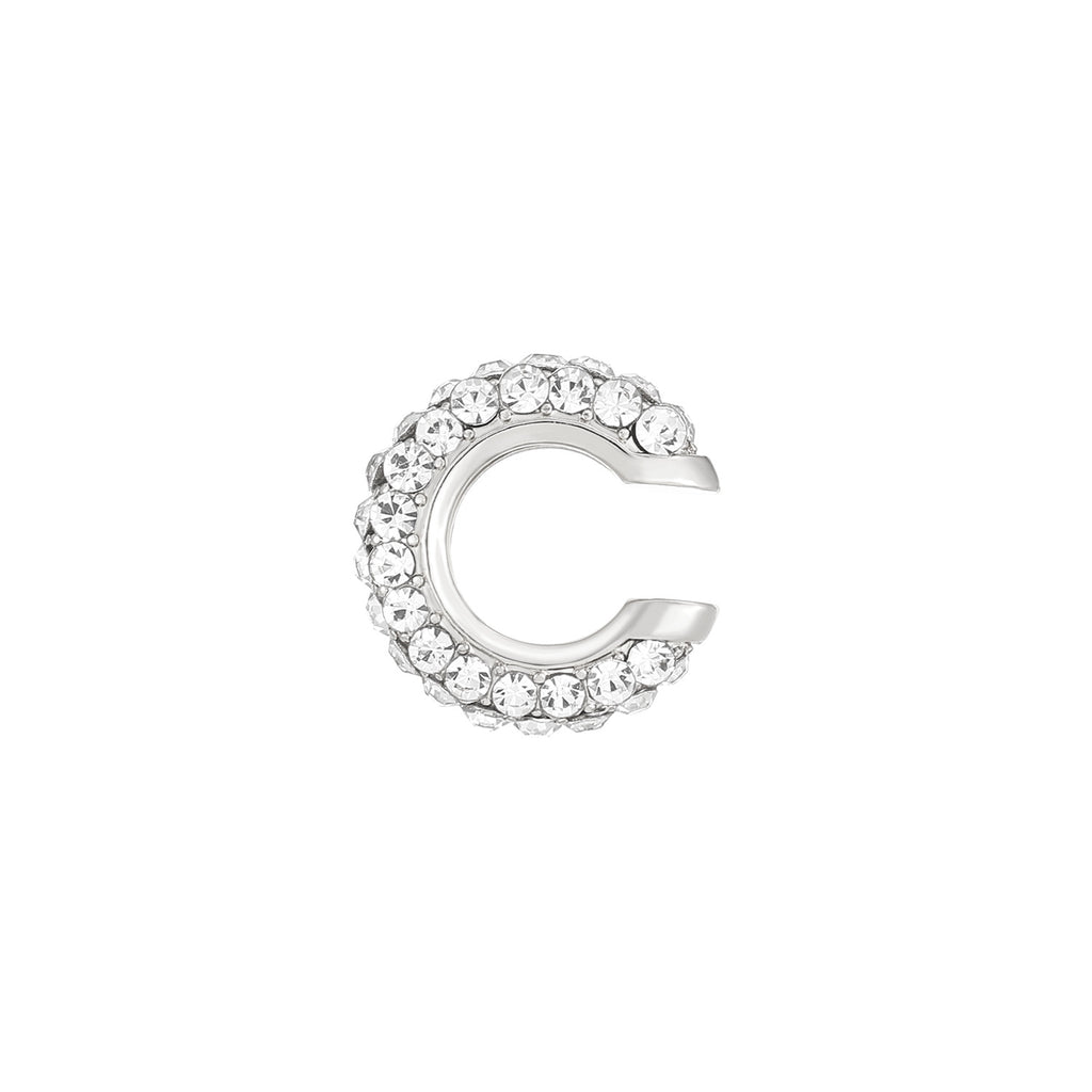 Studded Gold CZ Anti Tarnish Air Cuff Stud Earring Pack Of 2 Bulk