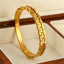 Bulk Layered Gold Silver Plated Plain Stainless Steel Cuff & Kada