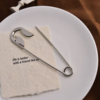 Designer Minimal Bun Safety Pin Gold Silver Plated Hair Accessories Bulk