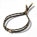 Multi Color Handmade Rope Style Gold CZ Fabric Bracelet For Women Bulk