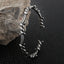 Rustic Twisted Rope Oxidized Silver Cuff Kada Bracelet For Women Bulk