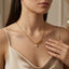 Gold Spiral Coil Plain Anti Tarnish Stainless Steel Necklace Women Bulk