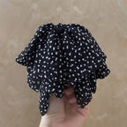 Black White Dots Cloth Hire Band Hair Accessories For Girl Women Bulk