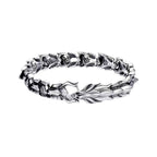 Dragon Head 18K Gold Silver Bracelet For Men Bulk
