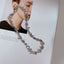 Heart Evil Eye Horse Shoe Charm Silver Plated CZ Alloy Necklace Bulk