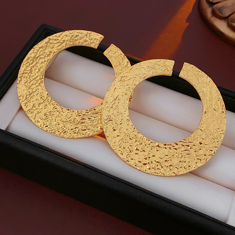 Flower Enamel 18K Gold White Anti Tarnish Stud Earring For Women Bulk