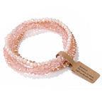 Triple Layer Multicolor Beads Adjustable Layer Stackable Bracelet Bulk