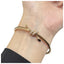 Designer Floral Dual Tone Gold Silver Plated CZ Copper Cuff & Kada Bulk