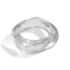 Transparent Geometric Acrylic Kada Bracelet For Women Bulk