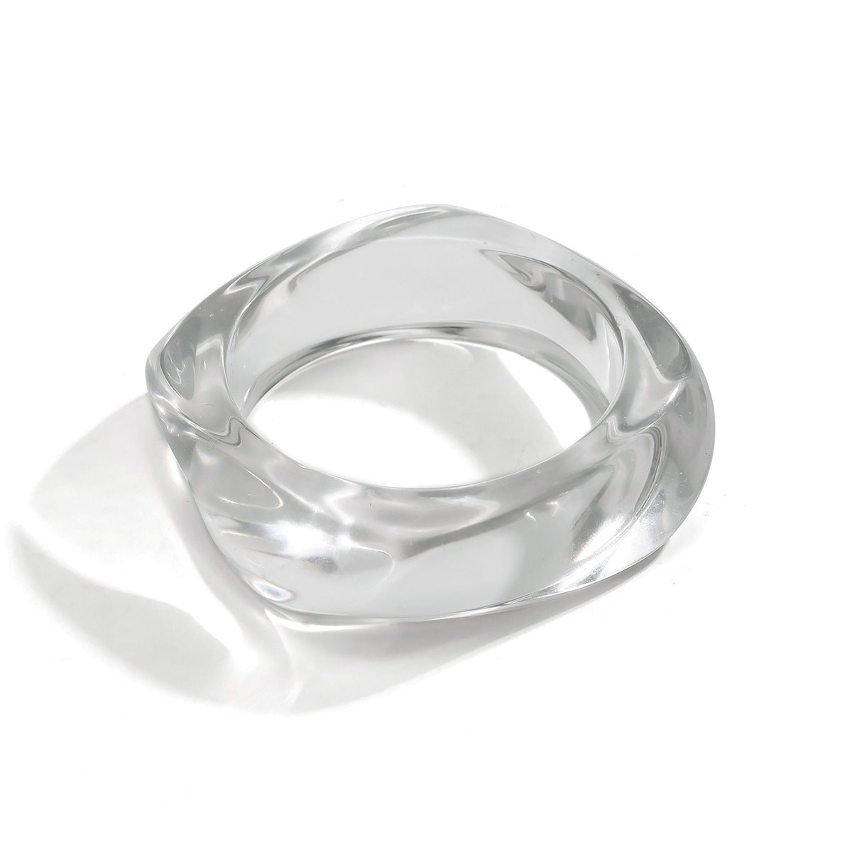 Transparent Geometric Acrylic Kada Bracelet For Women Bulk