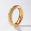 Wrinkled 18K Gold Silver Anti Tarnish Openable Kada Bracelet Bulk