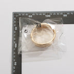 Beaten Finish 18K Gold Silver Anti Tarnish Kada Bangle Bracelet Bulk