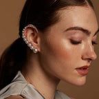 Pearl Gold Ear Cuff Earring Pair For Women Bulk