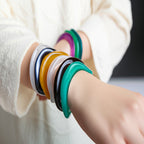 Wave Acrylic Multicolour Bangle Bracelet Kada For Women Bulk