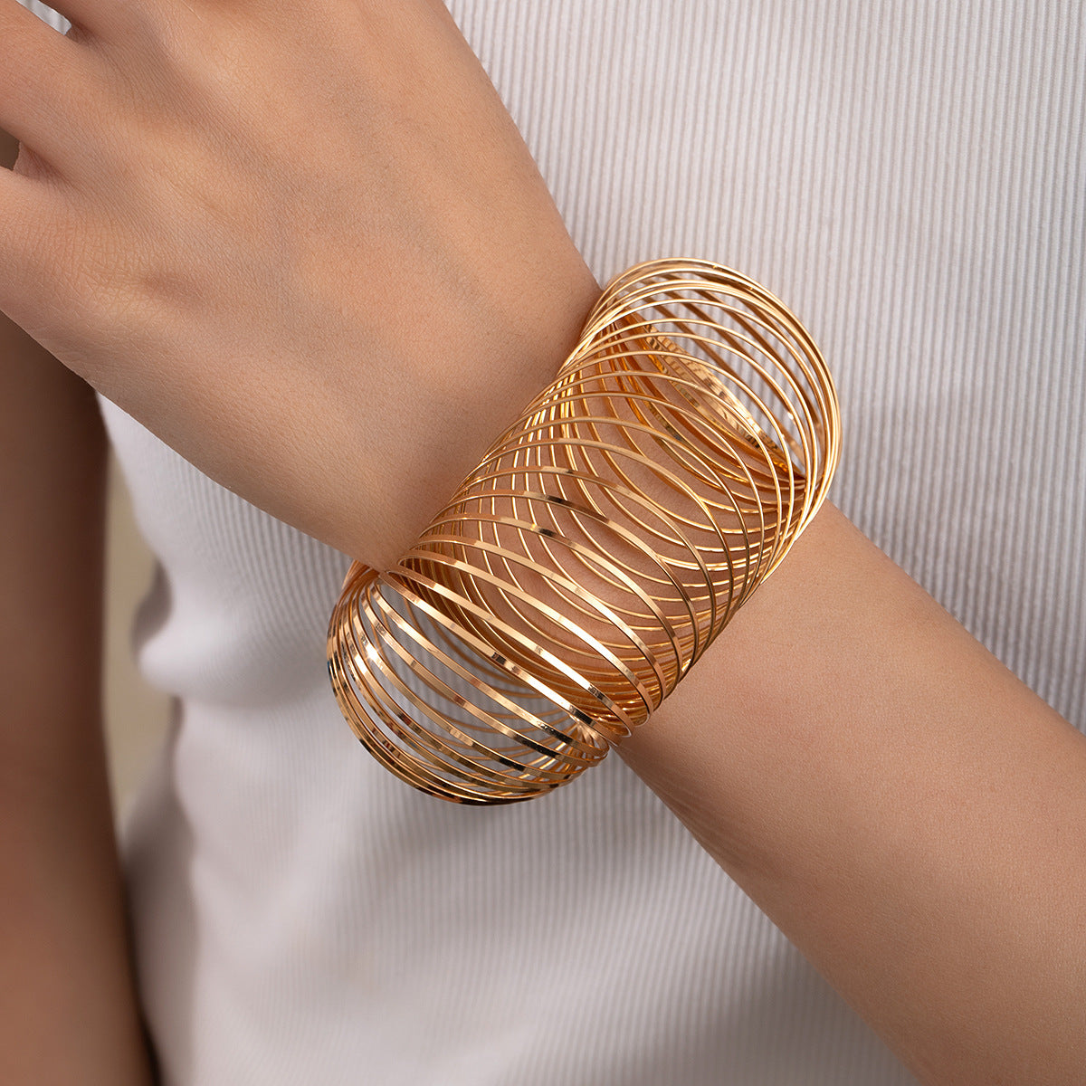 18K Gold Silver Adjustable Free Size Bracelet Kada For Women Bulk