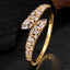 Designer Baguette & Marquise Gold Silver CZ Copper Cuff & Kada Bulk
