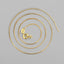 Needle Box Chain 18K Gold Anti Tarnish Chain For Women Bulk