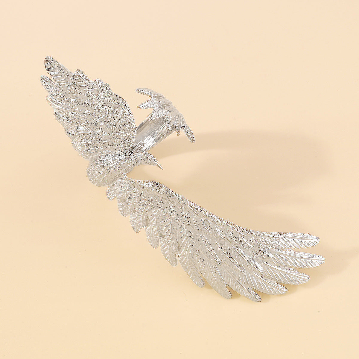 Eagle Long Feather 18K Gold Anti Tarnish Cuff Kada Bracelet Bulk