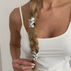 Chunky Knot Style Gold Silver Plated Alloy Hair Accessories For Women Bulk