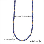 Pearl Star Blue Beads Charm Necklace Pendant Chain For Women Bulk