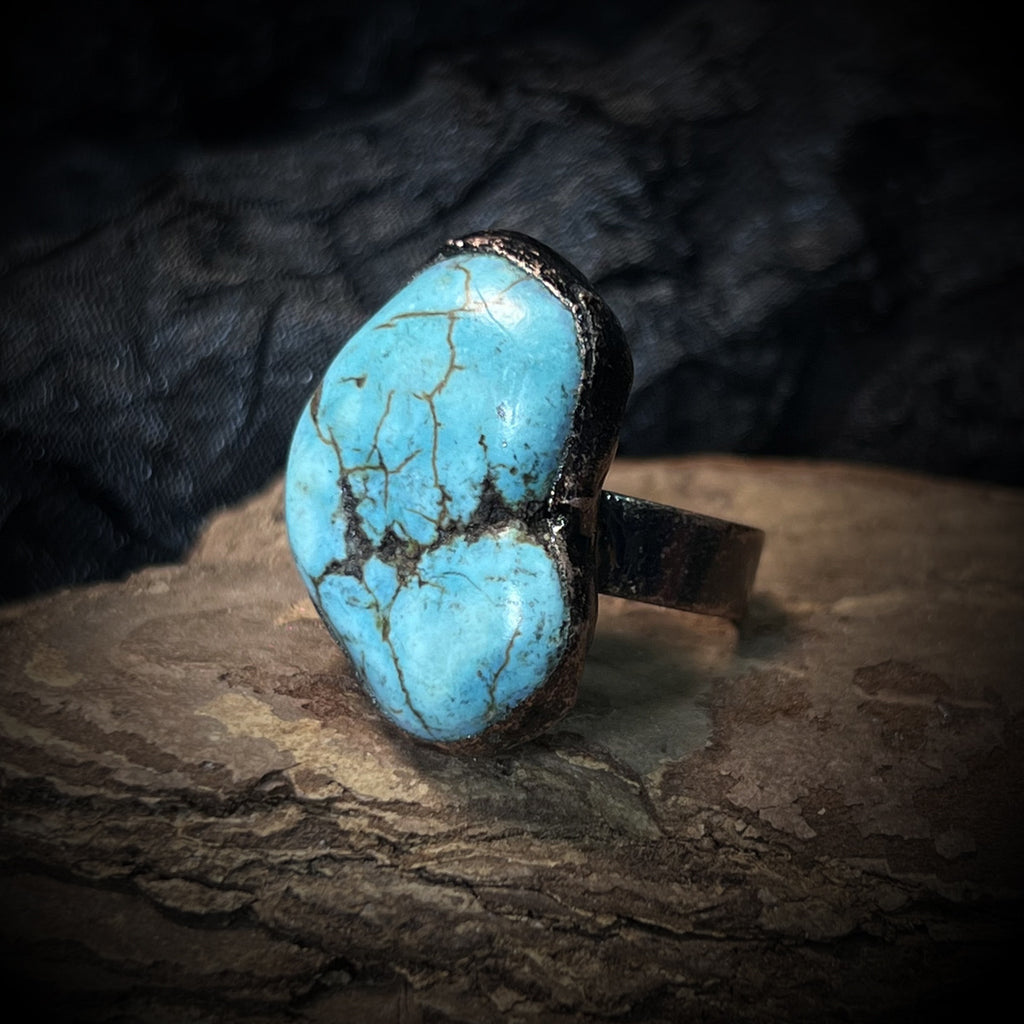 Rows Tone Black Gemstone Crystal Adjustable Ring For Women Bulk