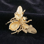 Multi Color Butterfly Gold Plated Rhinestone Brooch For Women Bulk