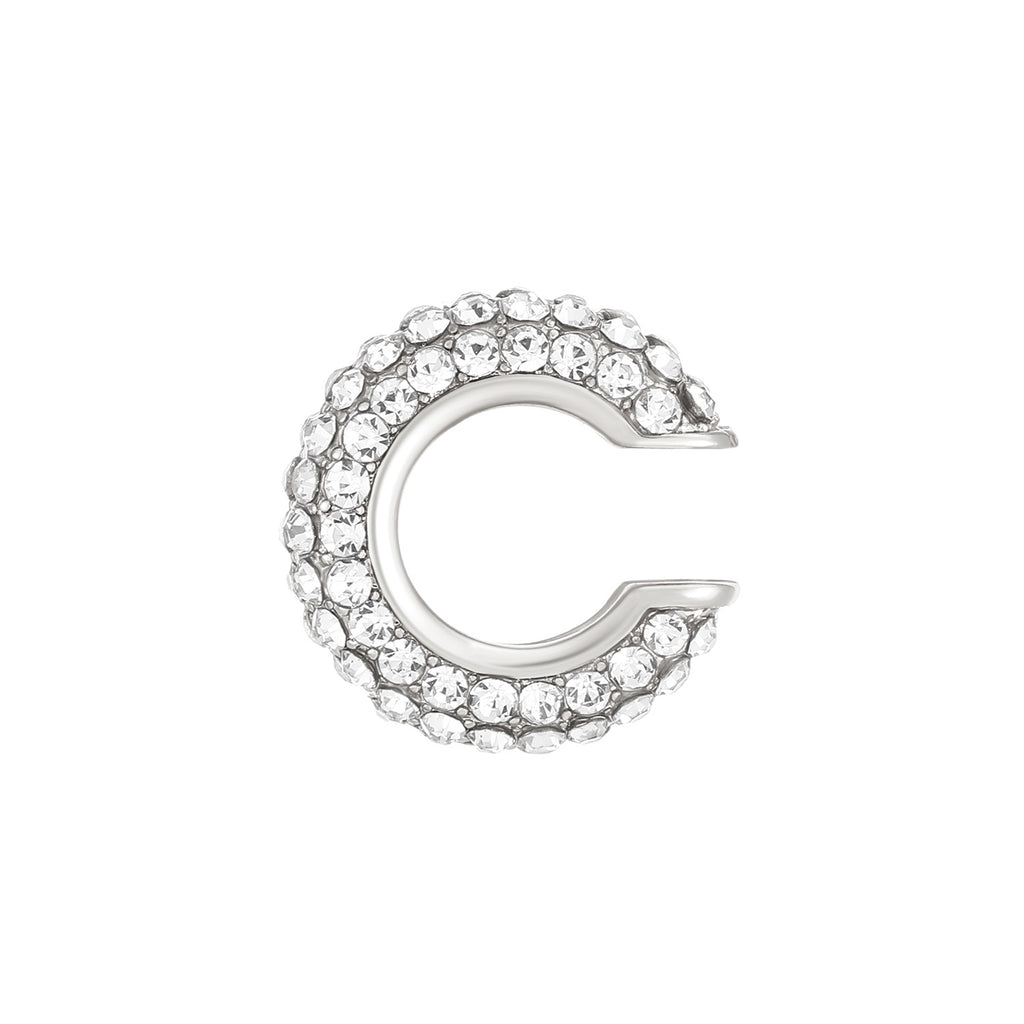Studded Gold CZ Anti Tarnish Air Cuff Stud Earring Pack Of 2 Bulk