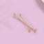 Cross Over 18K Gold Anti Tarnish Hair Pin Hair Accessories Kids Bulk