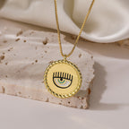 Multi Color Evil Eye Gold Plated Copper Necklace Combo Set For Women Bulk