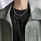 Silver Stainless Steel Necklace Chain For Women Men Bulk