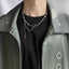 Silver Stainless Steel Necklace Chain For Women Men Bulk