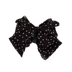 Black White Dots Cloth Hire Band Hair Accessories For Girl Women Bulk