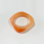 Geometric Red Green Blue Pink Acrylic Glossy Kada Bangle Bracelet Bulk