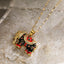 Elephant CZ Enamel 18K Gold Anti Tarnish Necklace Pendant Chain Bulk
