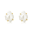 Pearl 18K Gold Plated Anti Tarnish Stud Earring For Women Bulk