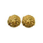 Lion Head 18K Gold Anti Tarnish Stud Earring For Women Bulk
