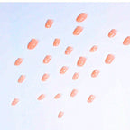 Heart Star Baby Pink Finger Nail Pack Of 10 + Extra 14 For Women Bulk