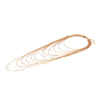 18K Gold Multi-Layer Long Necklace Chain For Women Bulk