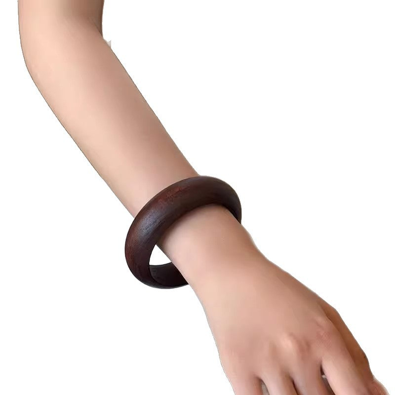 Wholesale Brown Stylish Plain Wooden Cuff & Kada For Women