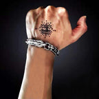 Dragon Head 18K Gold Silver Bracelet For Men Bulk