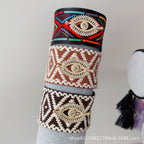 Evil Eye Brown Black Multi Threads Anti Tarnish Bracelet Bulk