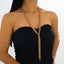 Gold Links Anti Tarnish Copper Necklace For Women Bulk
