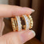 Modern Glam Gold Silver CZ Anti Tarnish Copper Ear Cuff Earrings Bulk