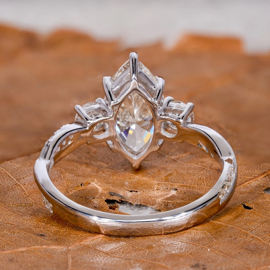 Oval Solitaire Silver Cubic Zirconia Anti Tarnish Ring For Women Bulk