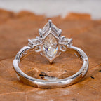 Oval Solitaire Silver Cubic Zirconia Anti Tarnish Ring For Women Bulk