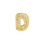 Personalized Gold-Plated Name Bracelet Custom Letter Adjustable Bracelet for Women