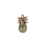 Fruits Elephant CZ 18K Gold Anti Tarnish Charm Necklace Bulk